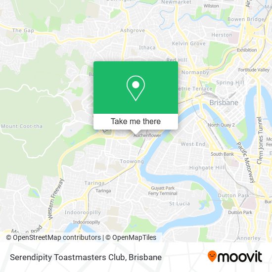 Serendipity Toastmasters Club map