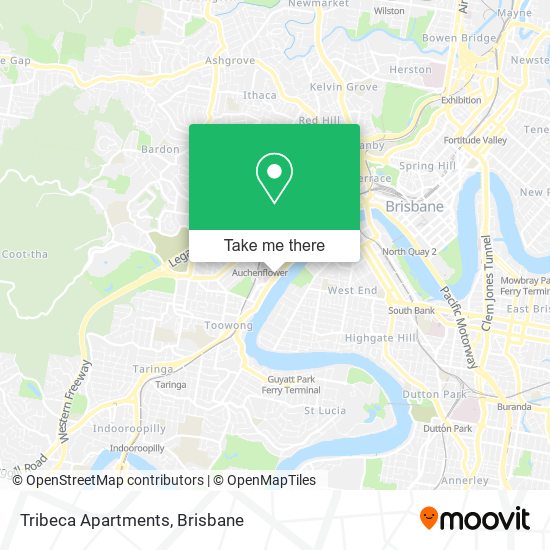 Tribeca Apartments map