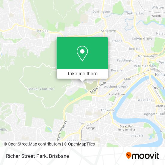 Richer Street Park map
