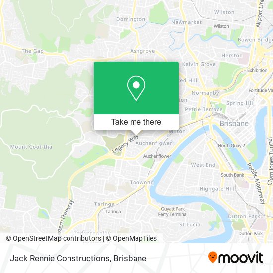 Jack Rennie Constructions map