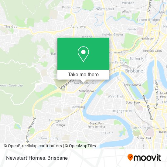 Newstart Homes map