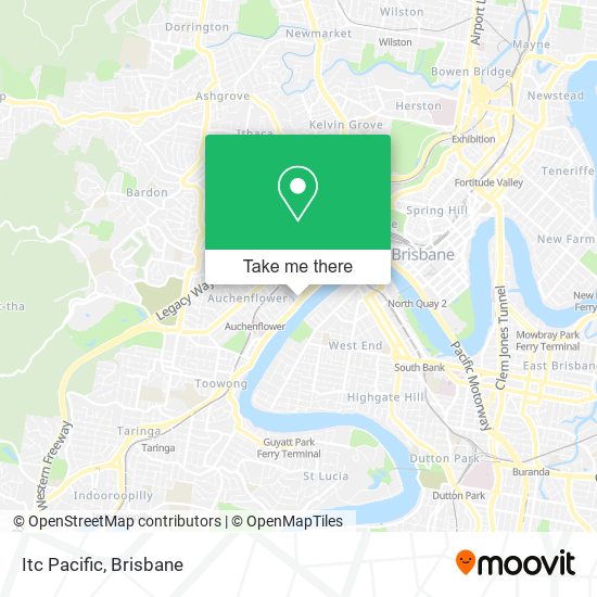 Itc Pacific map