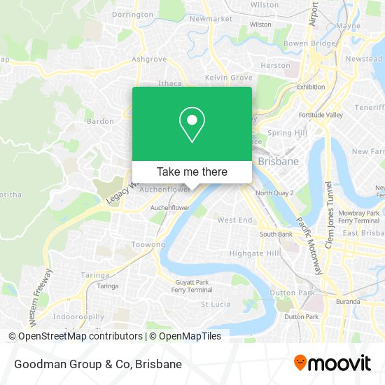 Goodman Group & Co map