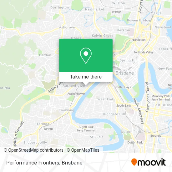 Mapa Performance Frontiers