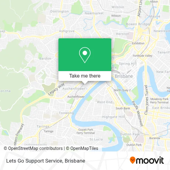 Mapa Lets Go Support Service