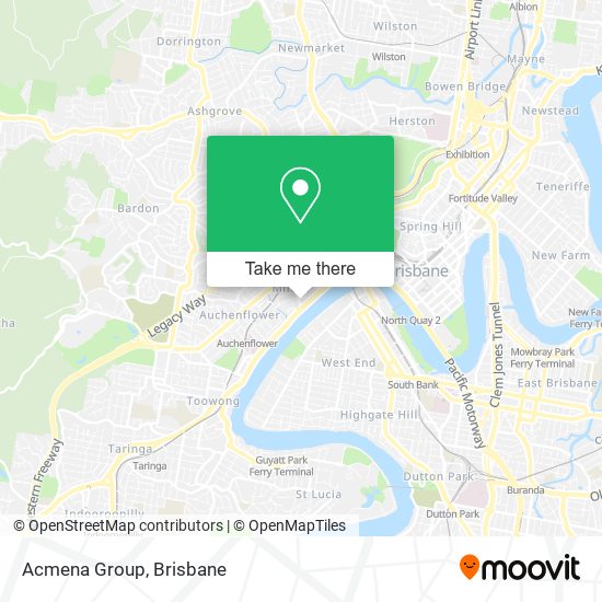 Acmena Group map