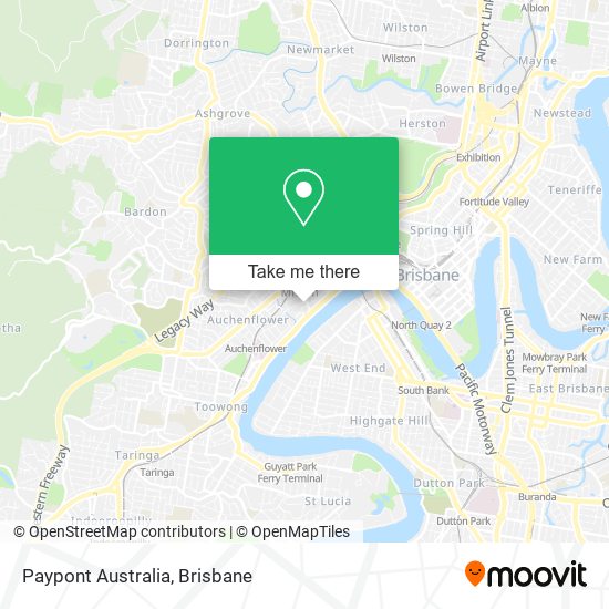 Paypont Australia map