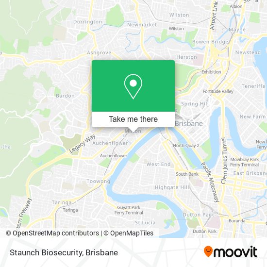 Staunch Biosecurity map