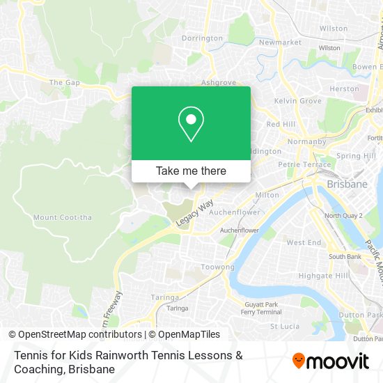 Tennis for Kids Rainworth Tennis Lessons & Coaching map