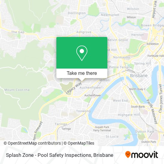 Splash Zone - Pool Safety Inspections map
