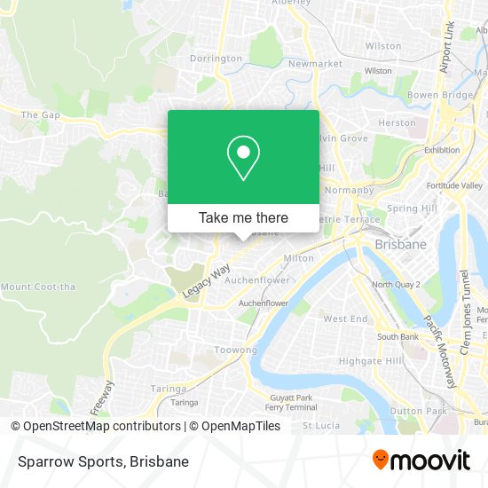 Sparrow Sports map