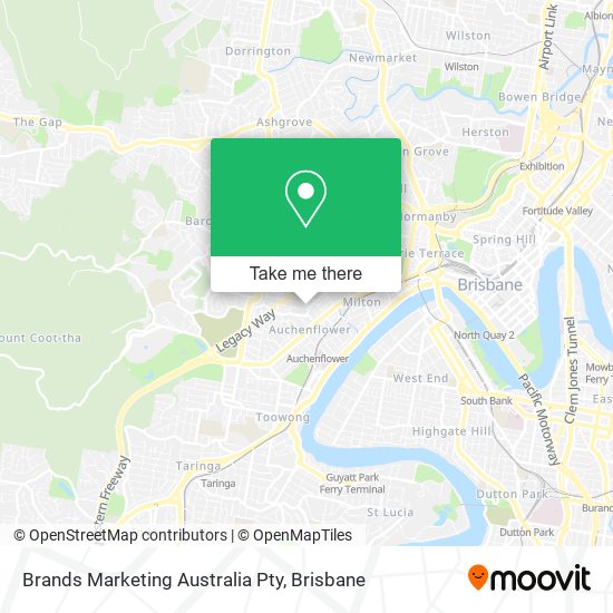 Brands Marketing Australia Pty map