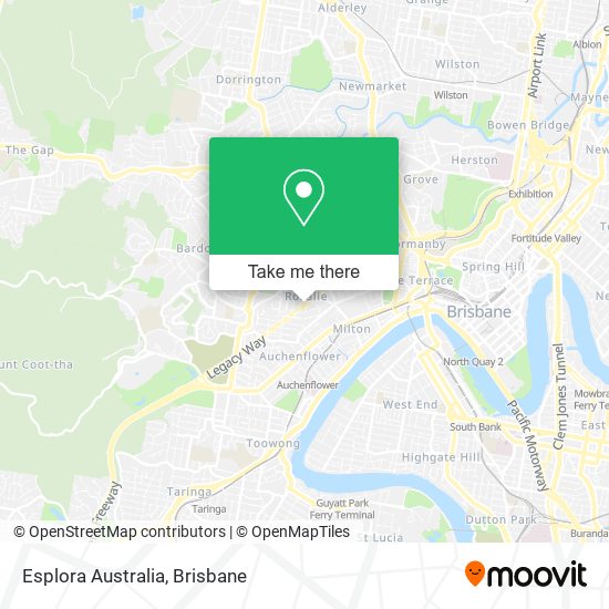 Esplora Australia map