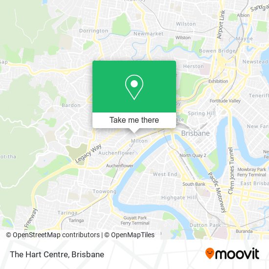 The Hart Centre map