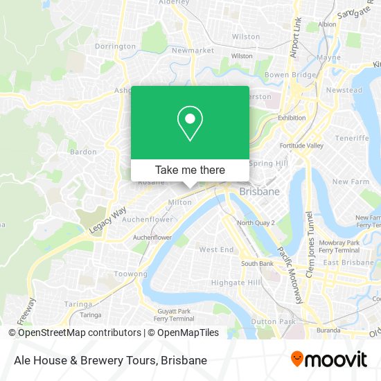 Ale House & Brewery Tours map