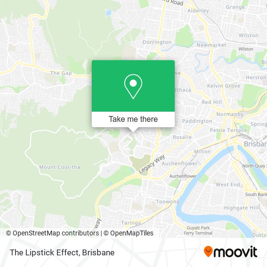 The Lipstick Effect map
