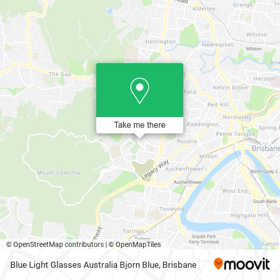 Blue Light Glasses Australia Bjorn Blue map