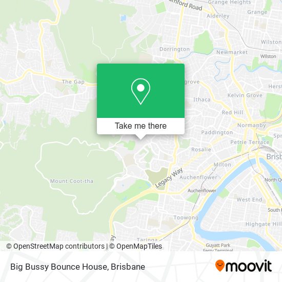 Big Bussy Bounce House map