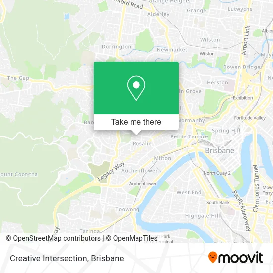 Creative Intersection map