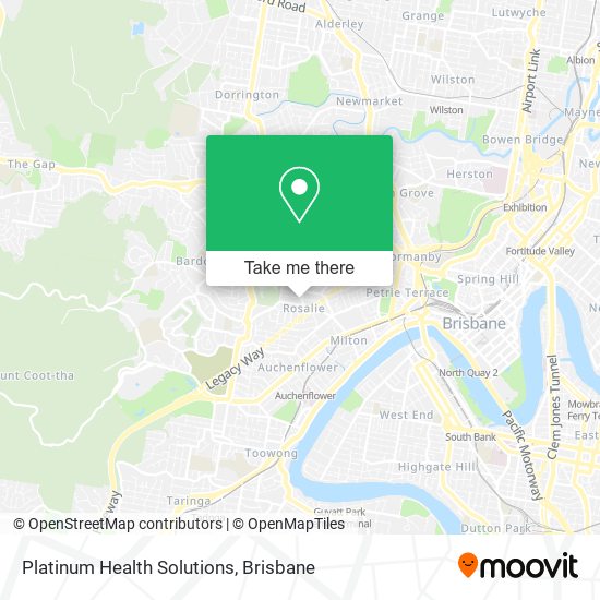 Platinum Health Solutions map