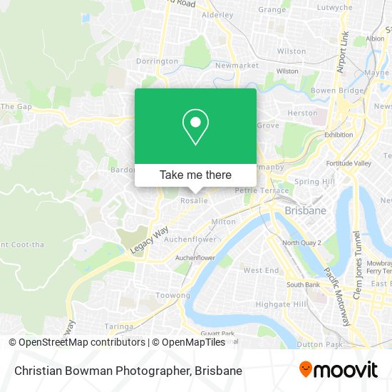 Christian Bowman Photographer map
