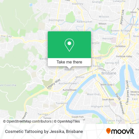 Cosmetic Tattooing by Jessika map