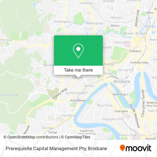 Prerequisite Capital Management Pty map