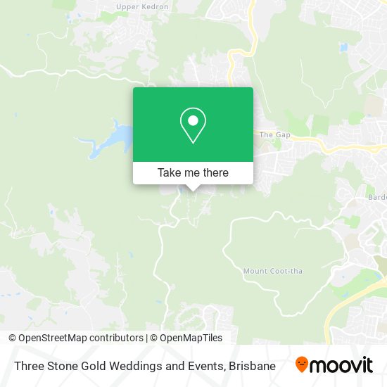 Three Stone Gold Weddings and Events map