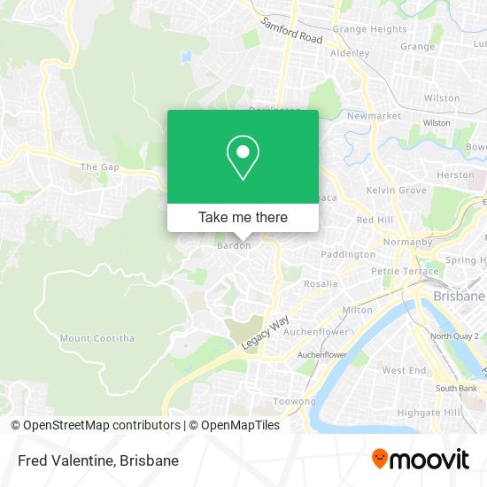 Fred Valentine map