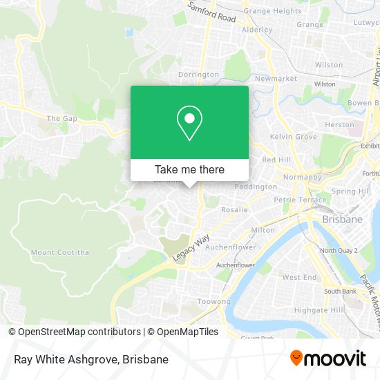 Ray White Ashgrove map