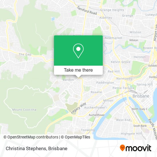 Christina Stephens map