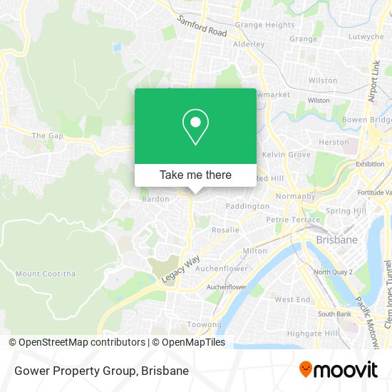 Gower Property Group map