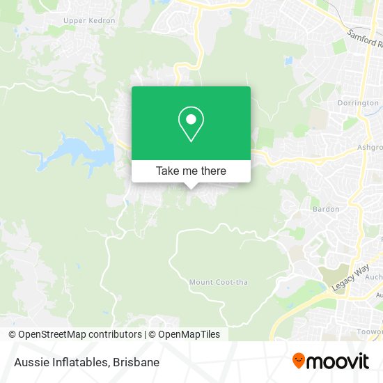 Aussie Inflatables map
