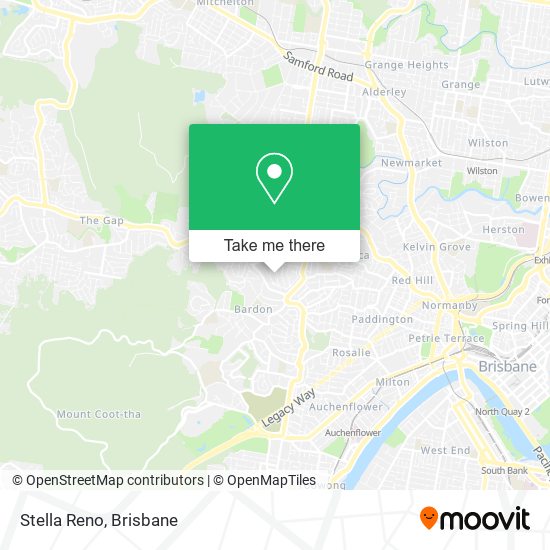 Stella Reno map