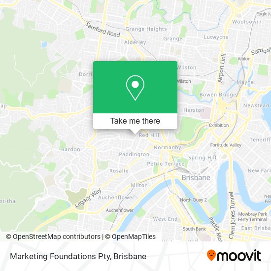 Marketing Foundations Pty map