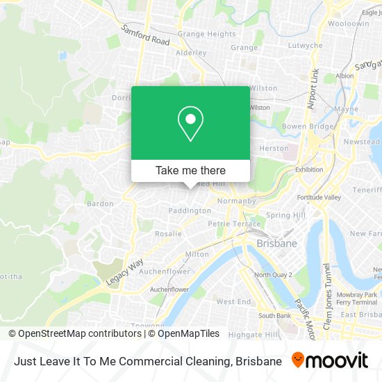 Just Leave It To Me Commercial Cleaning map