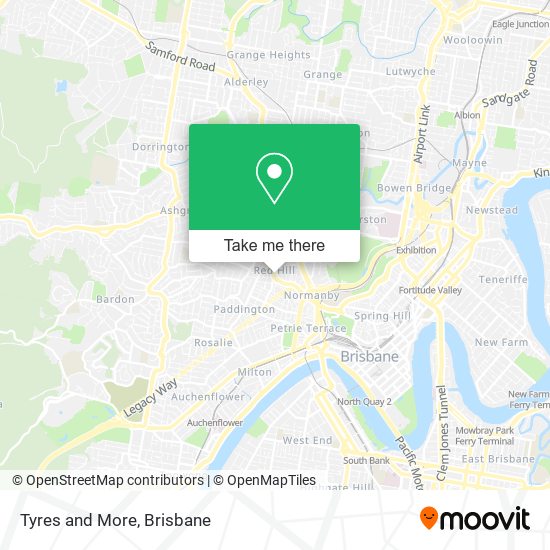 Tyres and More map