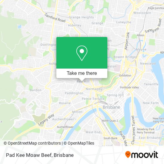 Pad Kee Moaw Beef map