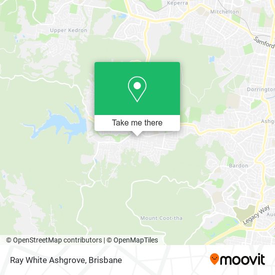 Ray White Ashgrove map