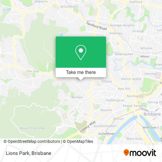 Lions Park map