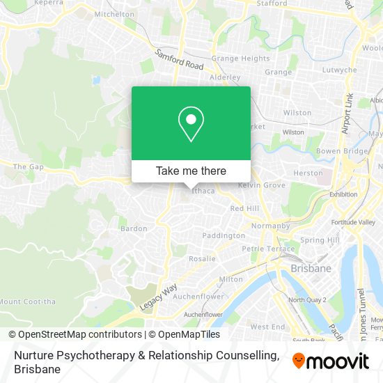 Nurture Psychotherapy & Relationship Counselling map
