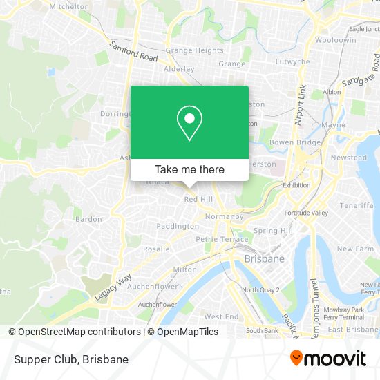 Supper Club map