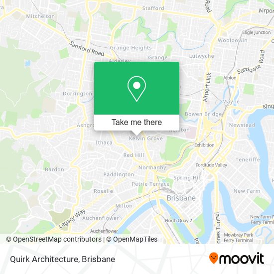 Quirk Architecture map