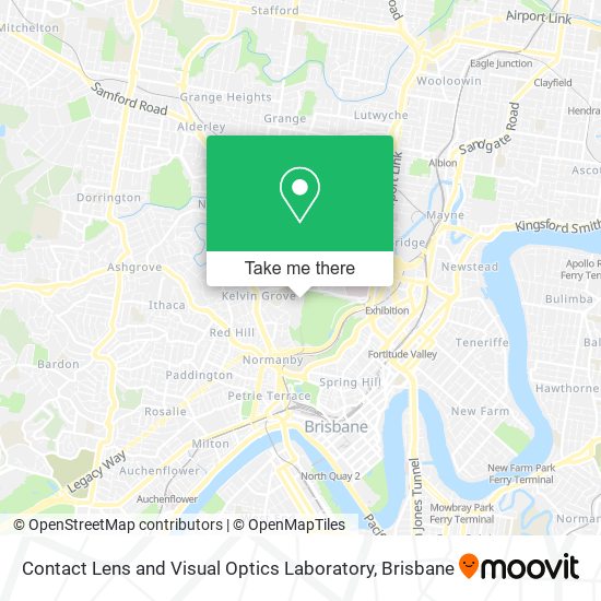 Contact Lens and Visual Optics Laboratory map
