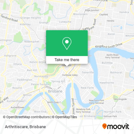 Arthritiscare map