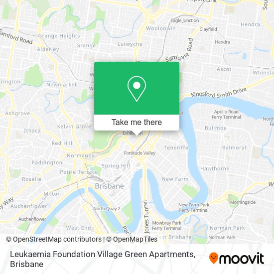 Leukaemia Foundation Village Green Apartments map