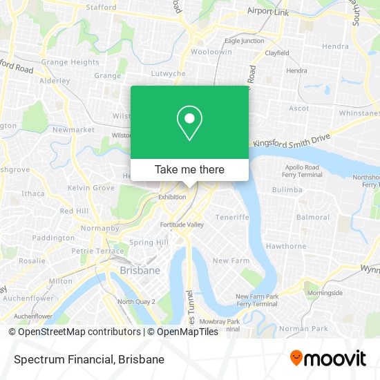 Spectrum Financial map