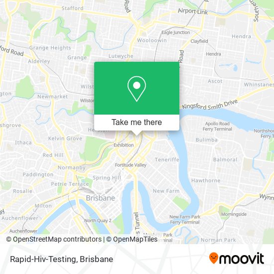 Mapa Rapid-Hiv-Testing