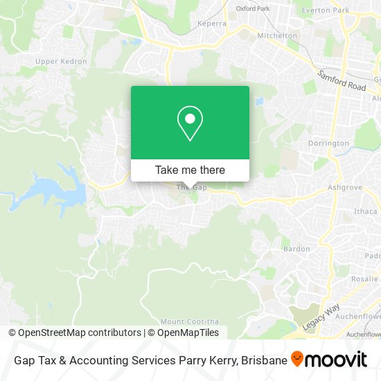 Gap Tax & Accounting Services Parry Kerry map