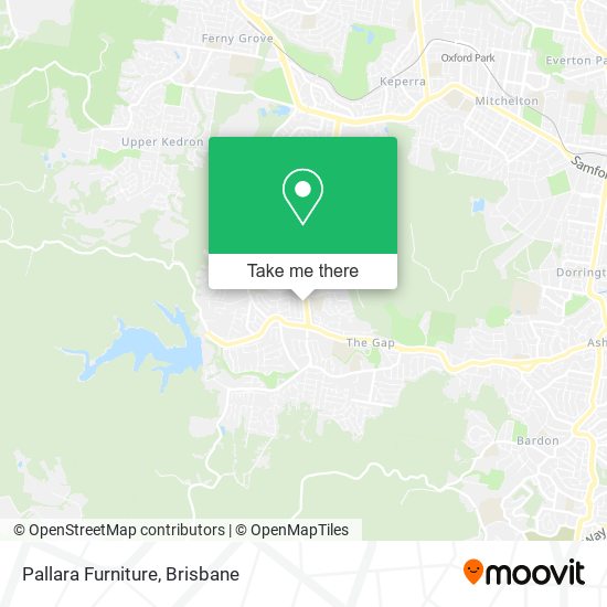 Pallara Furniture map